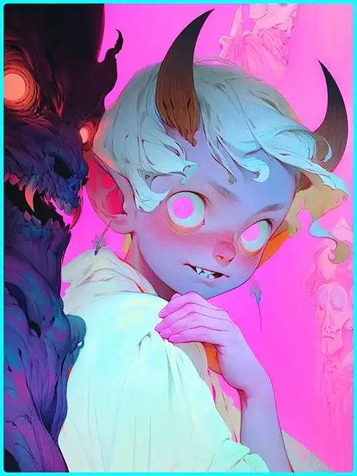 作品画面放大